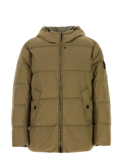 Stone IslandPiumino con cappuccio verde Stone Island | L2S15 4100037 S0A23V005G MILITARY GREEN